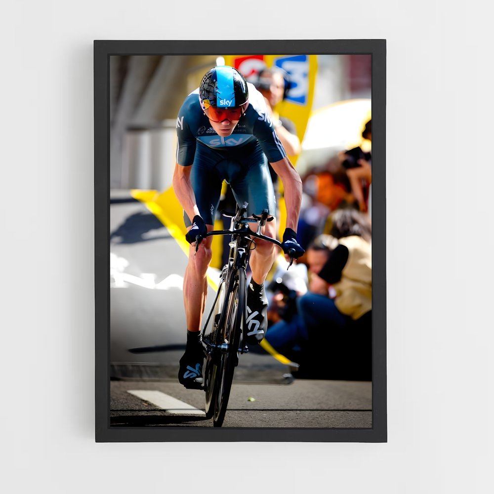 Poster L'Ascension de Froome – affiche Cyclisme (vue 2)
